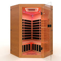Infrared Sauna Built for Home Wellness, 2180W Heating, 7-Color LED Lights, Oxygen Bar, Bluetooth Speakers